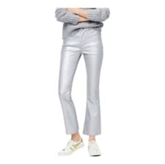 JCrew Silver Denim Jeans 31